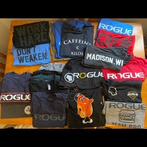 21 Rogue t-shirts, size Large
